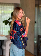 CAMISETA COLOMBIA FLORES