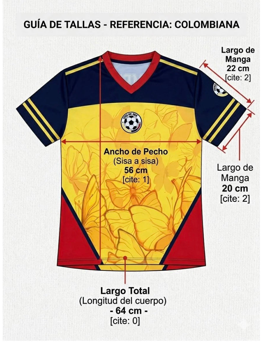 CAMISETA COLOMBIANA